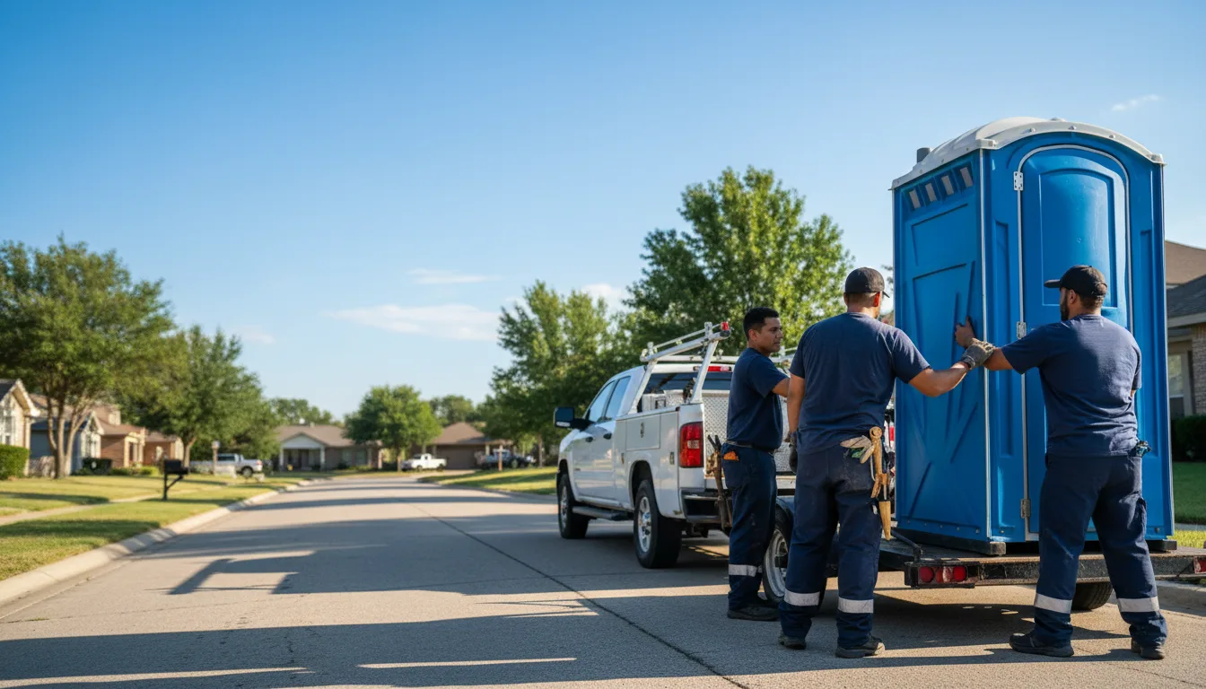Portable Toilet Rental in Jersey, AR near me
